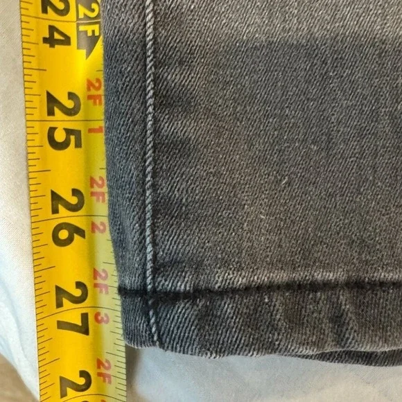 Tommy Hilfiger Women's 12 High Rise Gray Straight Leg Jeans Soft Stretch Denim - Picture 7 of 9